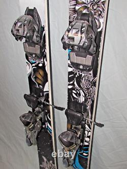 Volkl AURA women's all mountain POWder skis 156cm with Marker 11.0 ski bindings