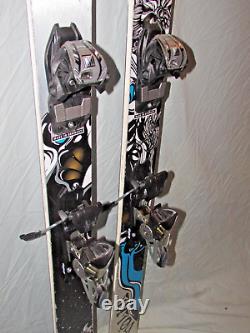 Volkl AURA women's all mountain POWder skis 156cm with Marker 11.0 ski bindings