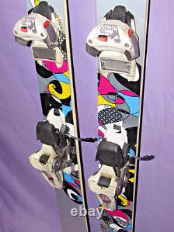 Volkl AURA women's all mountain Twin Tip skis 163cm with Marker Griffon bindings