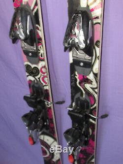 Volkl AURA women's all-mountain powder skis 156cm with Marker FREE 12.0 bindings