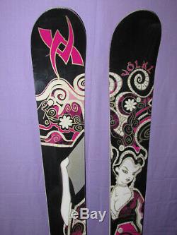 Volkl AURA women's all-mountain powder skis 170cm bindings not included SNOW