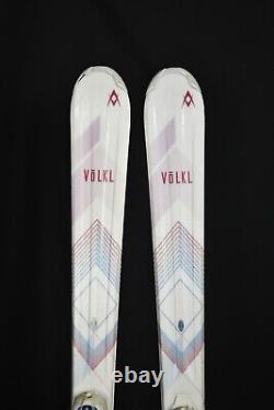 Volkl Chica Skis Size 158 CM With Marker Bindings