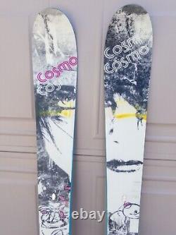 Volkl Cosmo Women's 153cm Skis All-Mountain with Marker Squire 11 Bindings