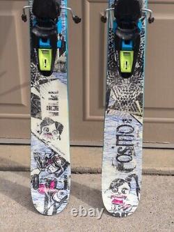 Volkl Cosmo Women's 153cm Skis All-Mountain with Marker Squire 11 Bindings