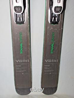 Volkl KANJO 84 Titanal Band skis 168cm with Salomon Warden 11 adjustable bindings