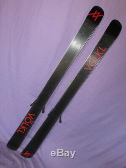 Volkl Ledge all mountain freestyle skis 155cm with Marker Squire ski bindings