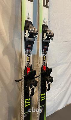 Volkl RTM 8.0 172cm 125-80-109 r=19m Tip Rocker Skis Marker FDT 10 Bindings