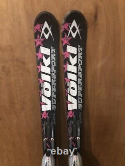 Volkl Supersport GAMMA women's skis 154cm with Marker Motion LT adjust. Bindings
