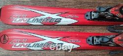 Volkl UNLIMITED AC4 All-Mtn Skis 165 cm + with Marker iPT Motion adjust Bindings