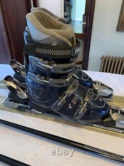 Volkl Unlimited 142cm Skis with Marker 9.0 Bindings, Technica Boots, Poles