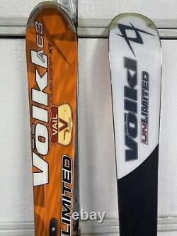 Volkl Unlimited AC3 Double Grip XT Men's All Mountain Downhill Skis 170 cm
