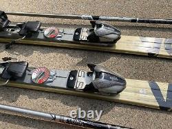 Volkl Unlimited Ac 7.4 156 Cm Length Downhill Mountain Skis Marker Bindings