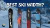 Which Ski Width Is Right For You